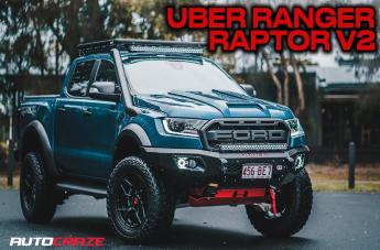 FORD RANGER RAPTOR SABBATH MATTE BLACK